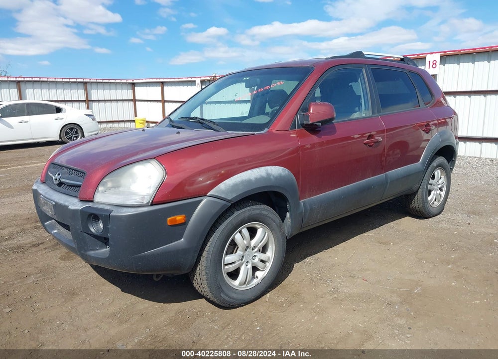 2008 HYUNDAI TUCSON LIMITED V6/SE VIN: KM8JN72D88U769358
