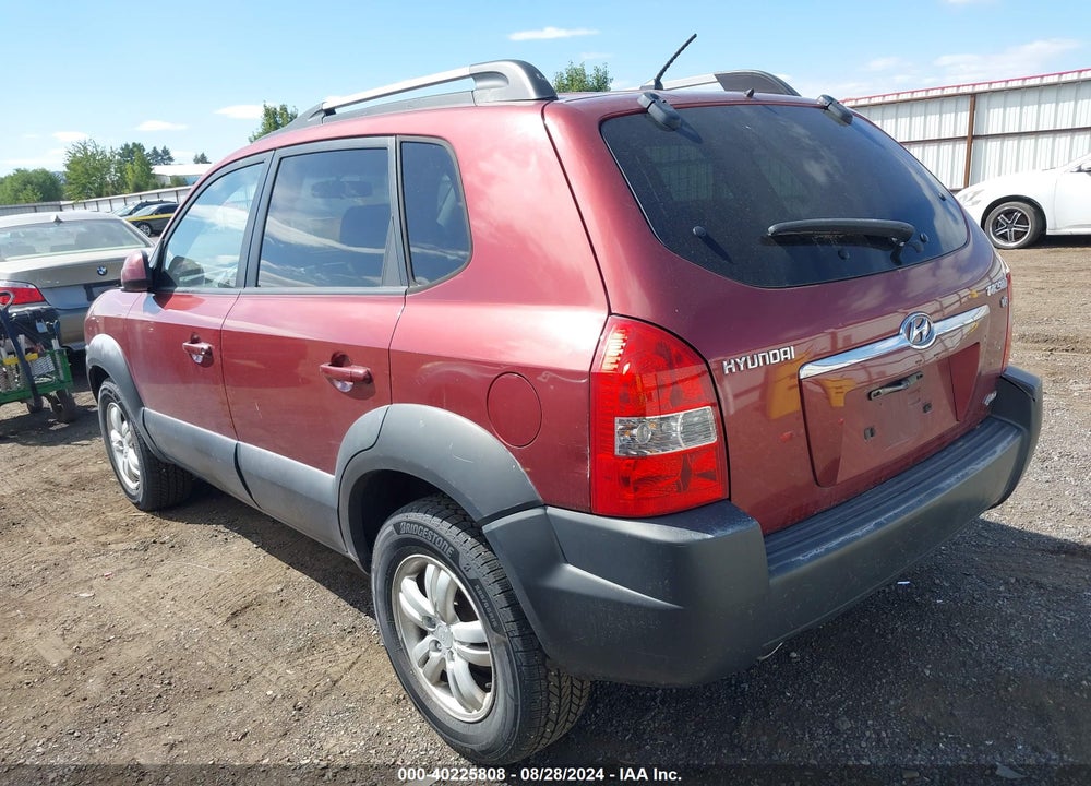 2008 HYUNDAI TUCSON LIMITED V6/SE VIN: KM8JN72D88U769358