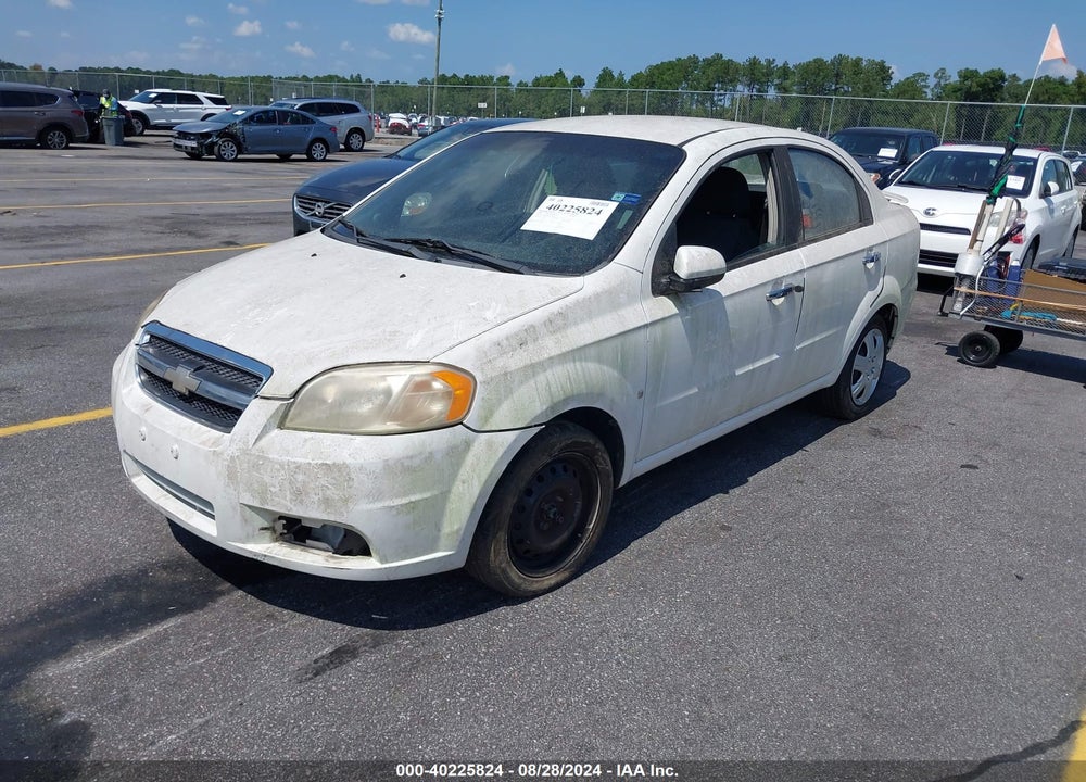 2009 CHEVROLET AVEO LT VIN: KL1TG56E49B314638