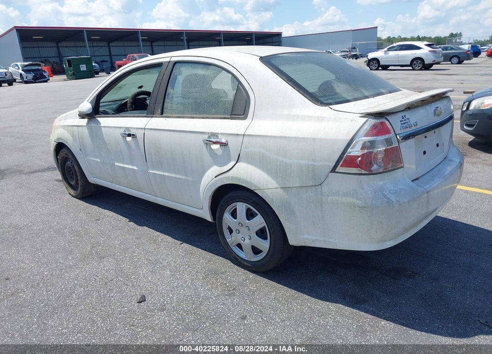 2009 CHEVROLET AVEO LT VIN: KL1TG56E49B314638