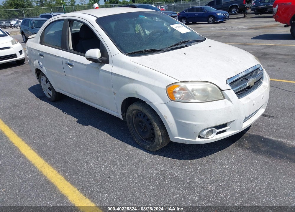 2009 CHEVROLET AVEO LT VIN: KL1TG56E49B314638