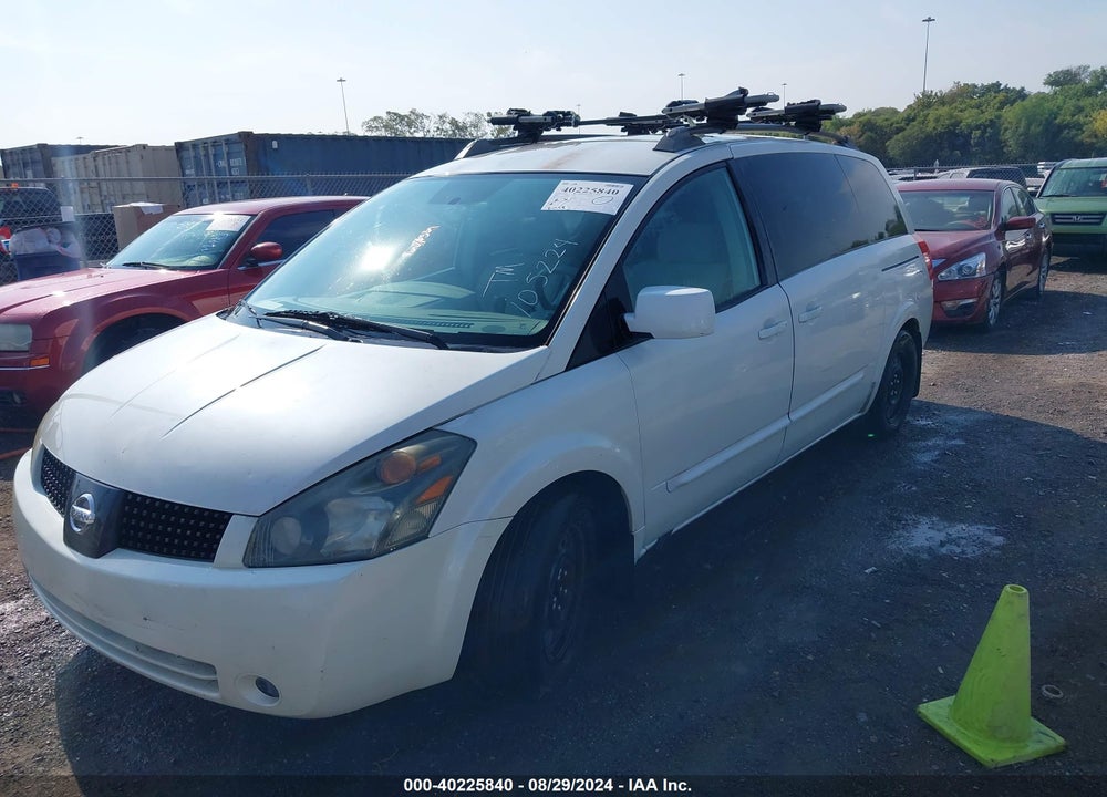 2005 NISSAN QUEST 3.5 VIN: 5N1BV28U45N105224