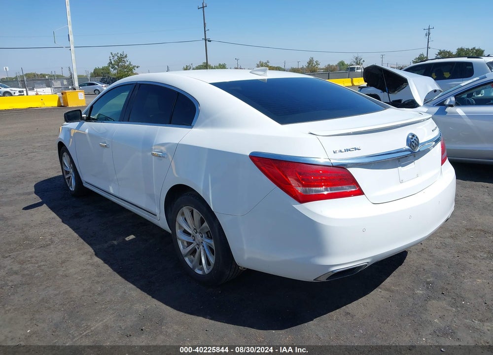 2016 BUICK LACROSSE LEATHER VIN: 1G4GB5G36GF112262