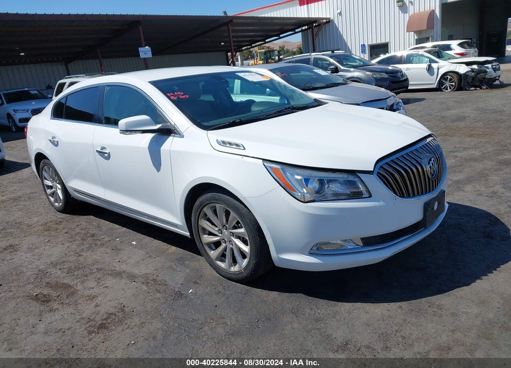 2016 BUICK LACROSSE LEATHER VIN: 1G4GB5G36GF112262