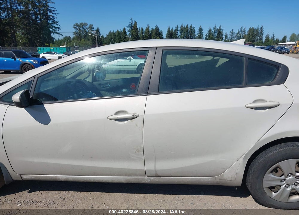 2014 KIA FORTE LX VIN: KNAFK4A60E5170431