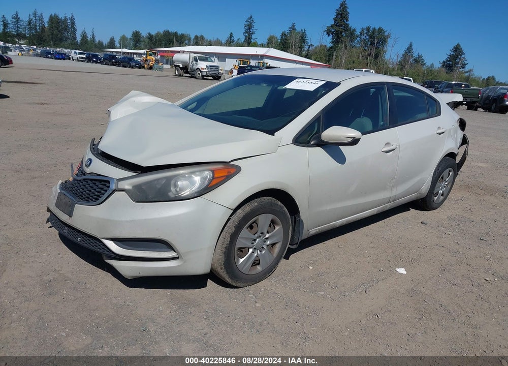 2014 KIA FORTE LX VIN: KNAFK4A60E5170431