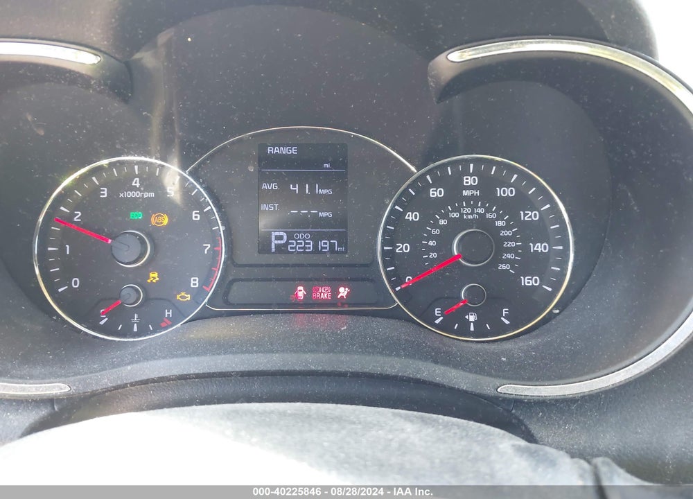 2014 KIA FORTE LX VIN: KNAFK4A60E5170431