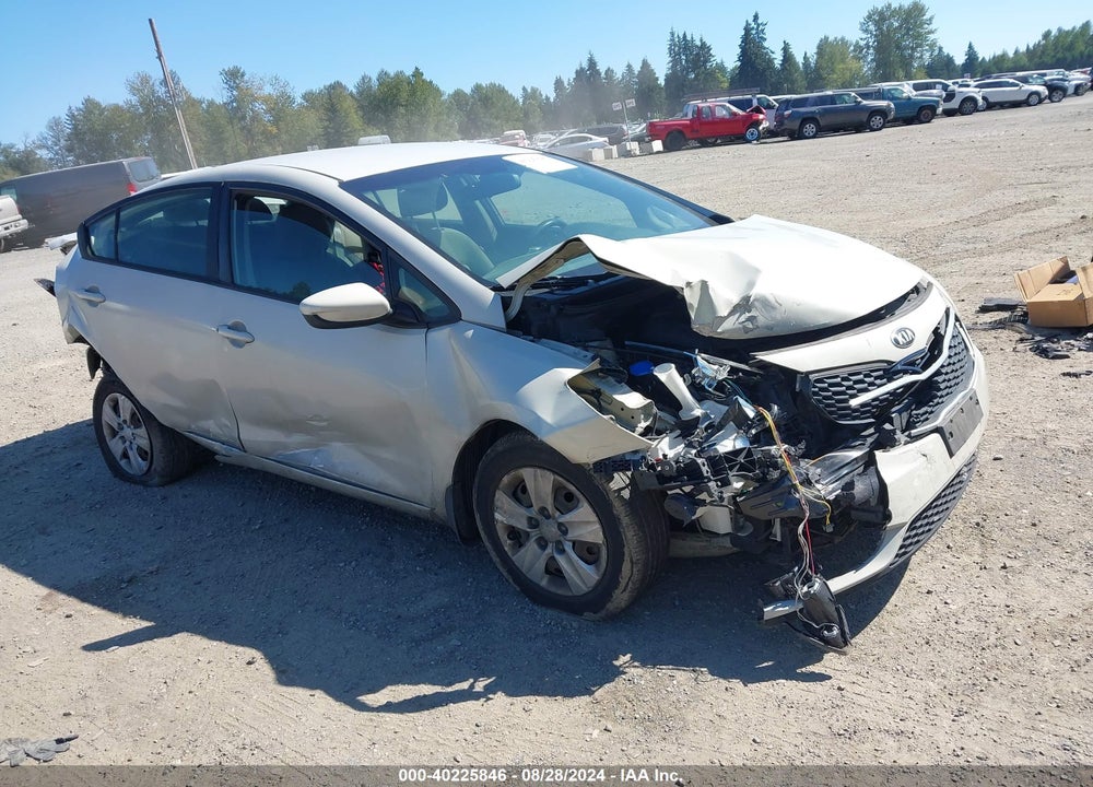 2014 KIA FORTE LX VIN: KNAFK4A60E5170431