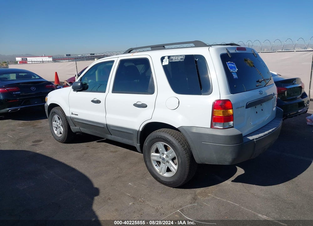 2007 FORD ESCAPE HYBRID VIN: 1FMCU59H17KB87847