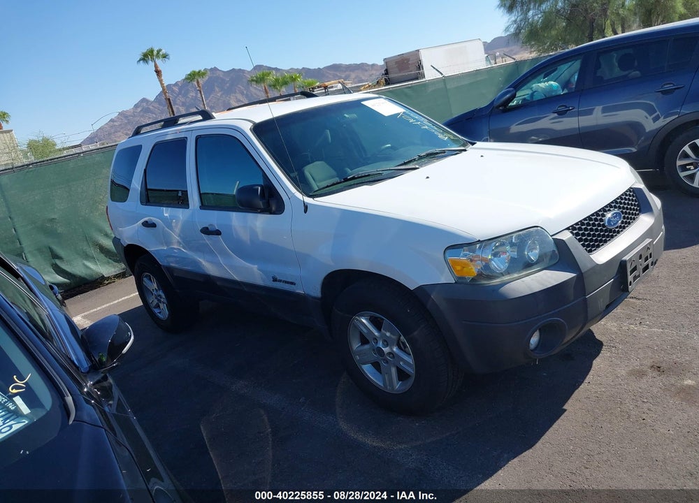 2007 FORD ESCAPE HYBRID VIN: 1FMCU59H17KB87847