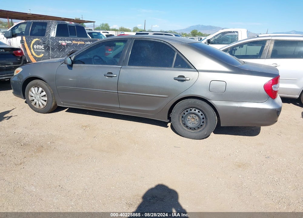2003 TOYOTA CAMRY LE VIN: 4T1BE32KX3U734986