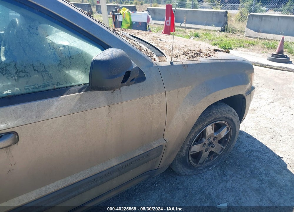 2006 JEEP GRAND CHEROKEE LAREDO VIN: 1J8HR48N46C290744