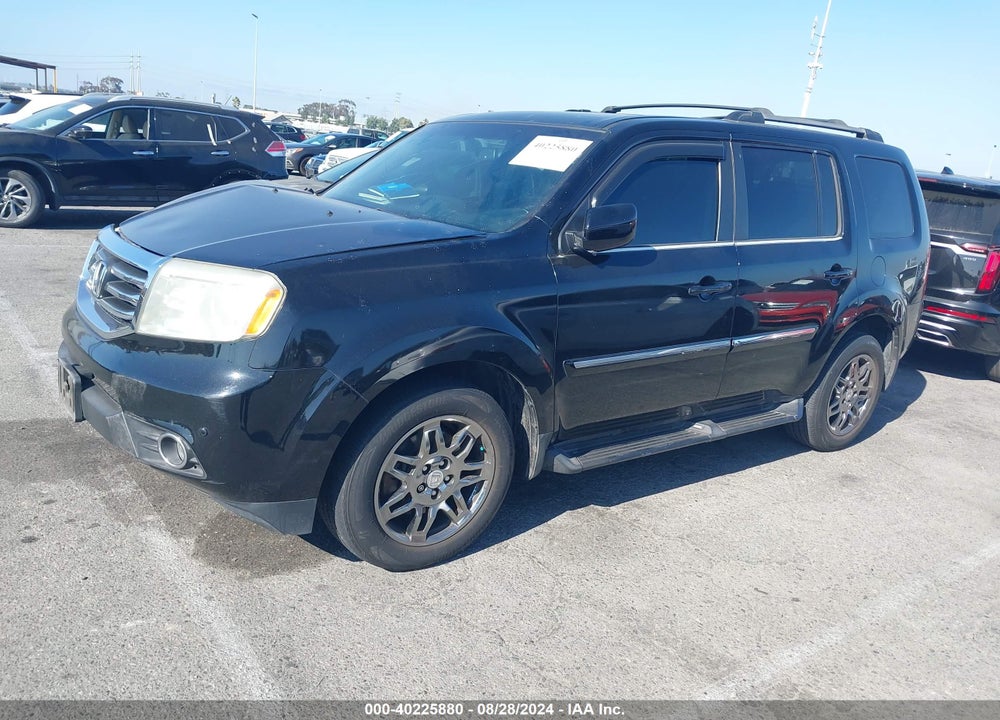 2013 HONDA PILOT TOURING VIN: 5FNYF4H92DB059263
