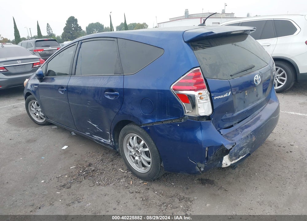 2015 TOYOTA PRIUS V TWO VIN: JTDZN3EU3FJ033499