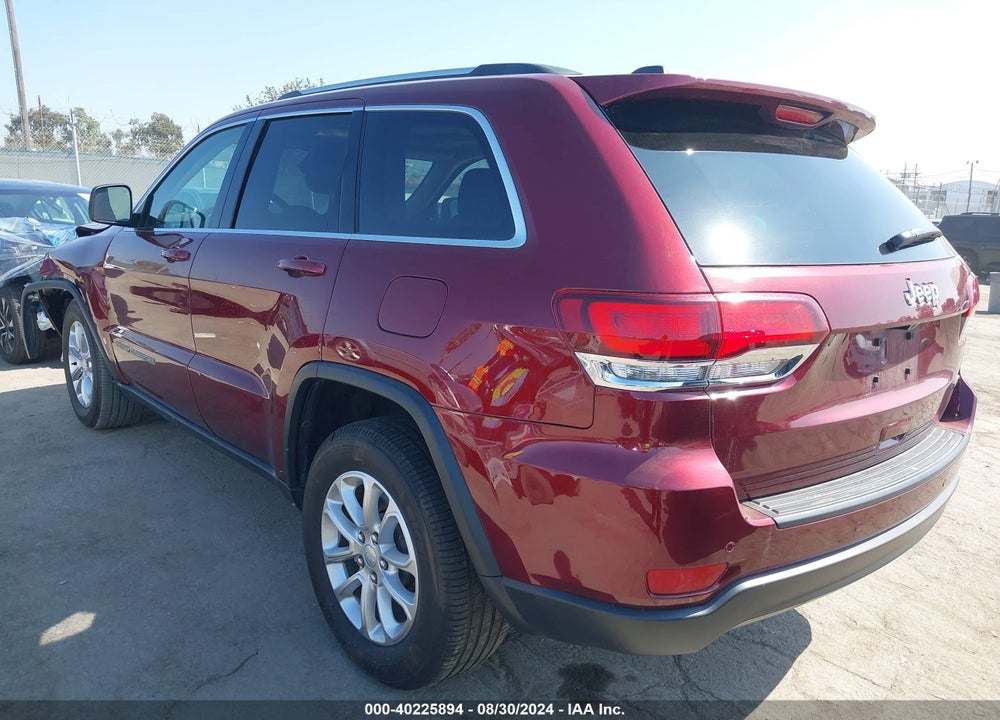 2021 JEEP GRAND CHEROKEE LAREDO E 4X2 VIN: 1C4RJEAGXMC543647