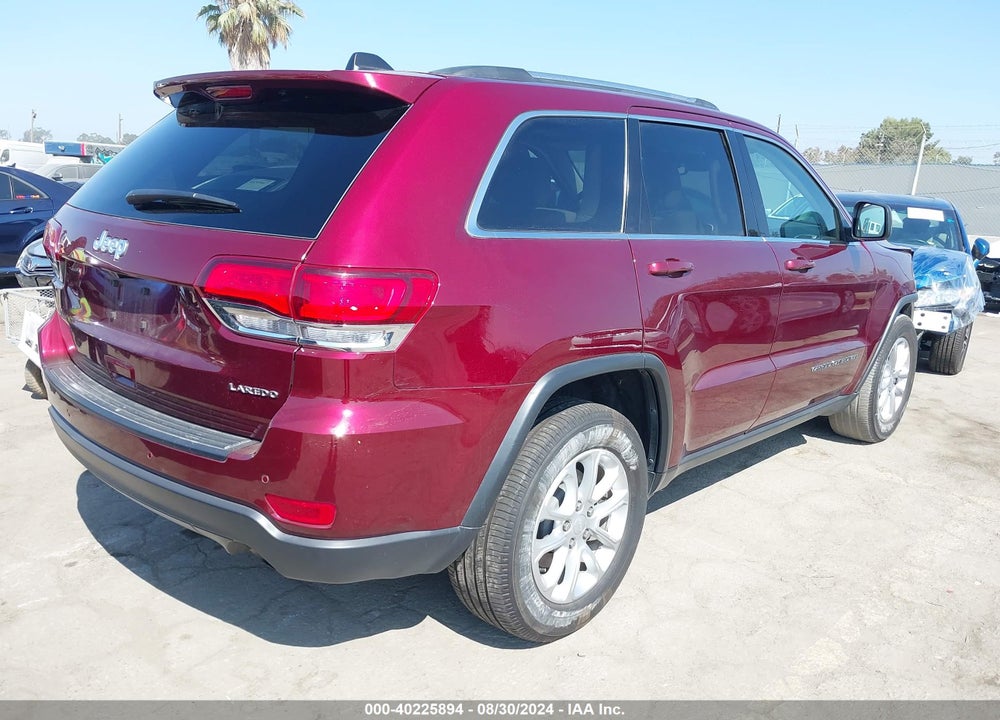 2021 JEEP GRAND CHEROKEE LAREDO E 4X2 VIN: 1C4RJEAGXMC543647