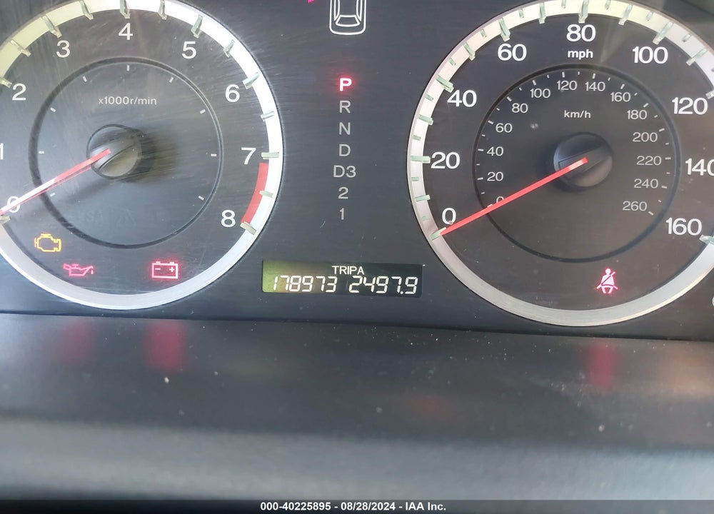 2009 HONDA ACCORD VIN: 1HGCP26879A076048