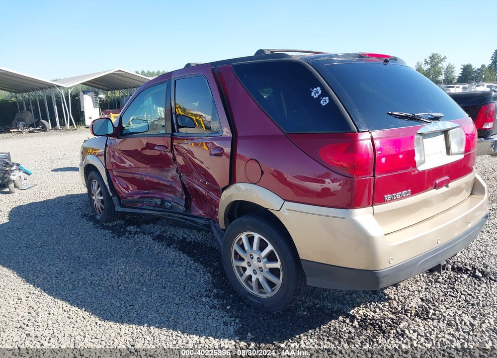 2006 BUICK RENDEZVOUS CX VIN: 3G5DB03LX6S554169