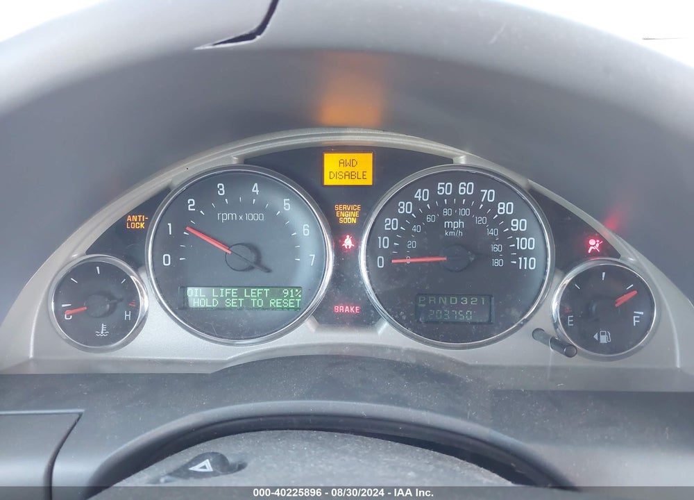 2006 BUICK RENDEZVOUS CX VIN: 3G5DB03LX6S554169