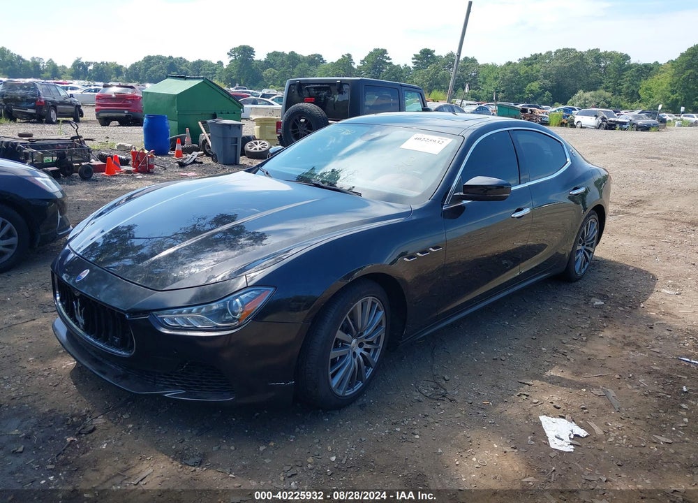 2017 MASERATI GHIBLI S Q4 VIN: ZAM57RTL6H1218988