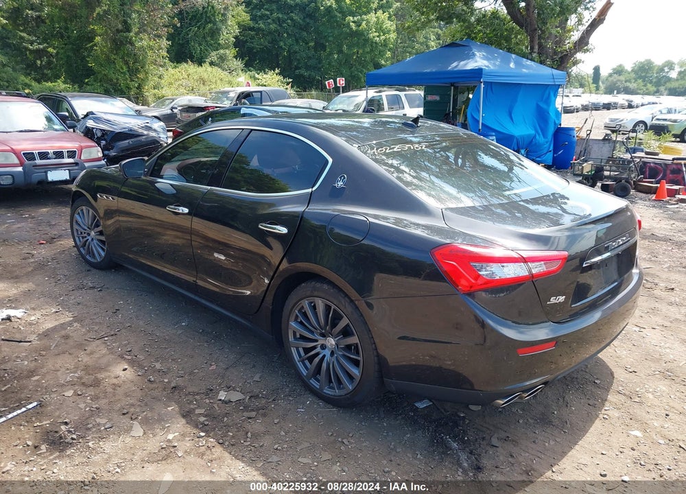 2017 MASERATI GHIBLI S Q4 VIN: ZAM57RTL6H1218988