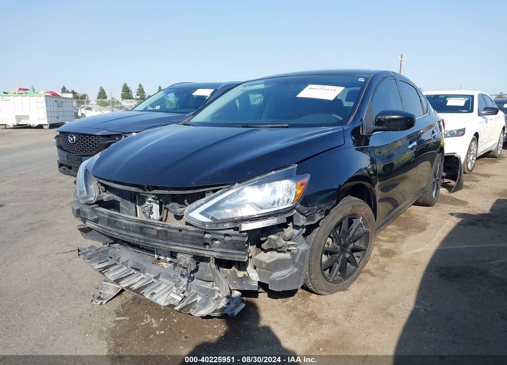 2019 NISSAN SENTRA S VIN: 3N1AB7AP3KY330830