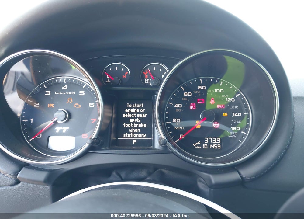2014 AUDI TT 2.0T VIN: TRUBFAFK1E1001316