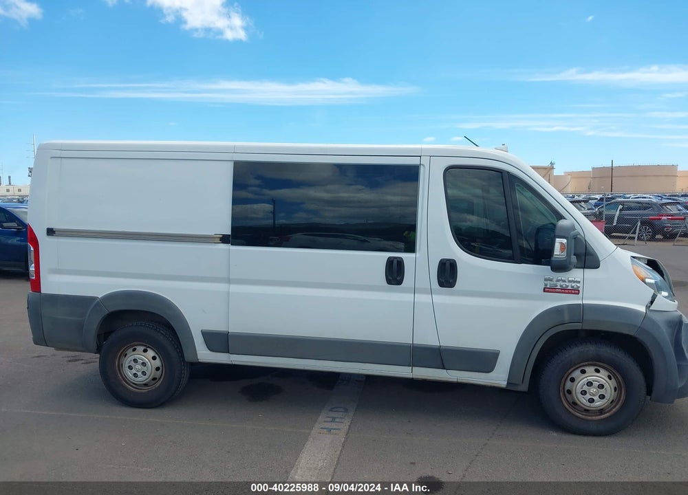 2014 RAM PROMASTER 1500 LOW ROOF VIN: 3C6TRVAG9EE107615