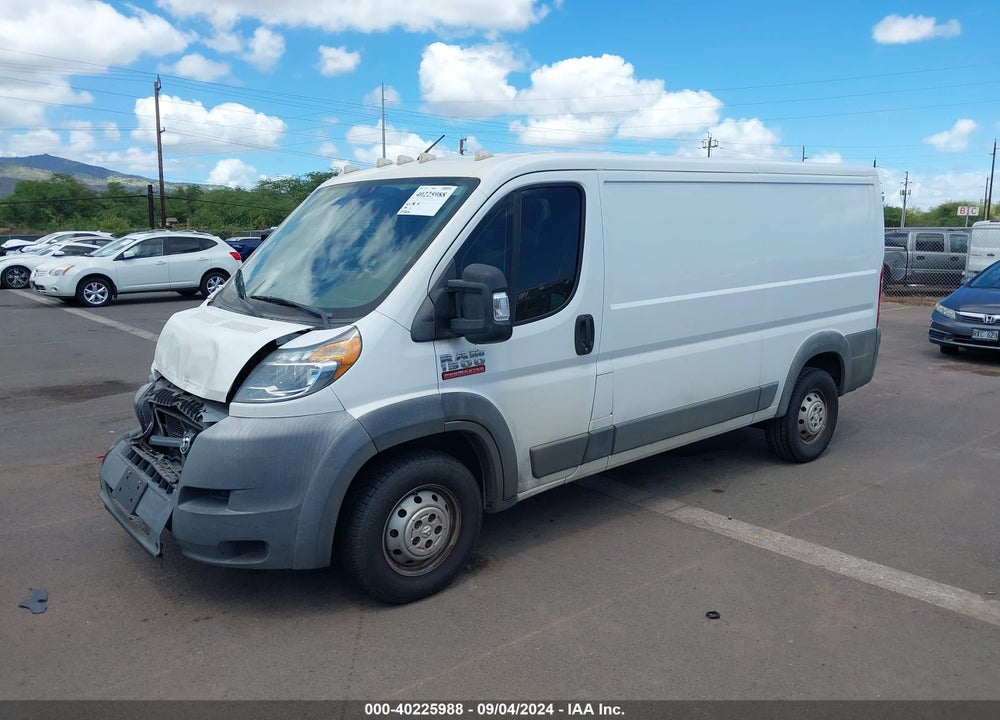 2014 RAM PROMASTER 1500 LOW ROOF VIN: 3C6TRVAG9EE107615