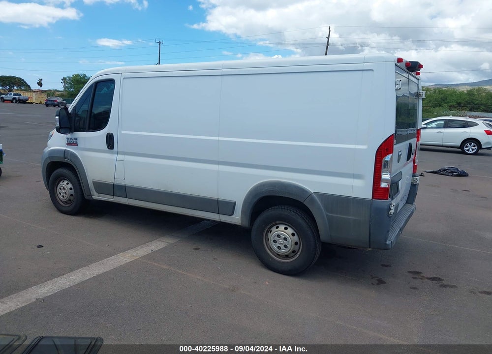 2014 RAM PROMASTER 1500 LOW ROOF VIN: 3C6TRVAG9EE107615