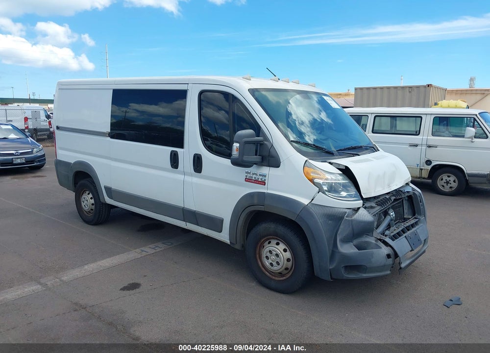2014 RAM PROMASTER 1500 LOW ROOF VIN: 3C6TRVAG9EE107615