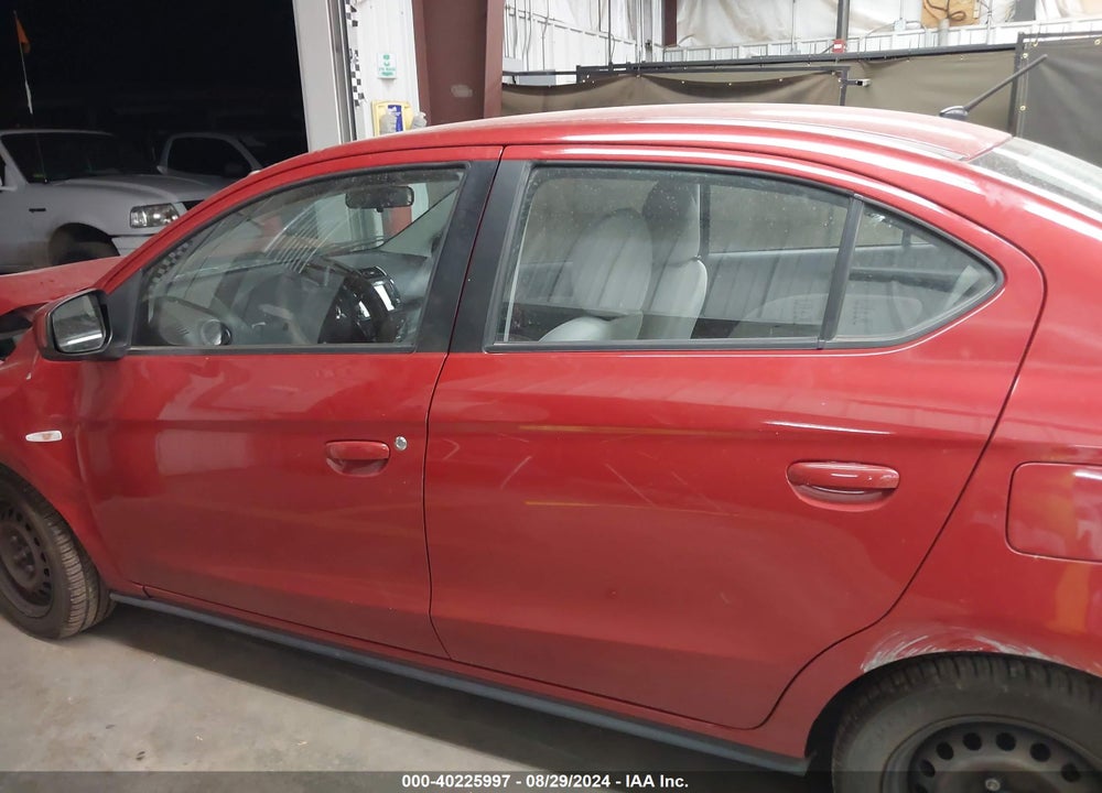 2019 MITSUBISHI MIRAGE G4 ES/RF VIN: ML32F3FJ0KHF01506