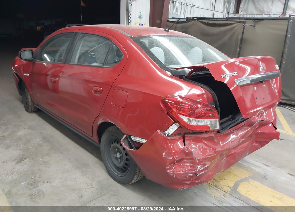2019 MITSUBISHI MIRAGE G4 ES/RF VIN: ML32F3FJ0KHF01506