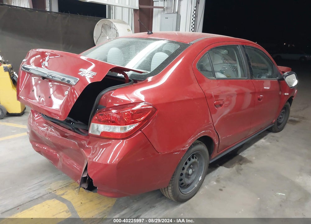 2019 MITSUBISHI MIRAGE G4 ES/RF VIN: ML32F3FJ0KHF01506