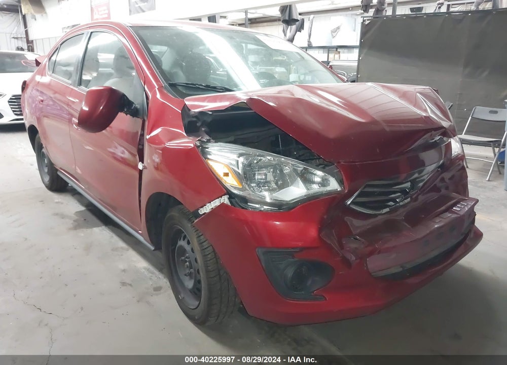 2019 MITSUBISHI MIRAGE G4 ES/RF VIN: ML32F3FJ0KHF01506