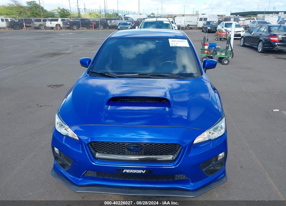 2015 SUBARU WRX VIN: JF1VA1A65F9827742