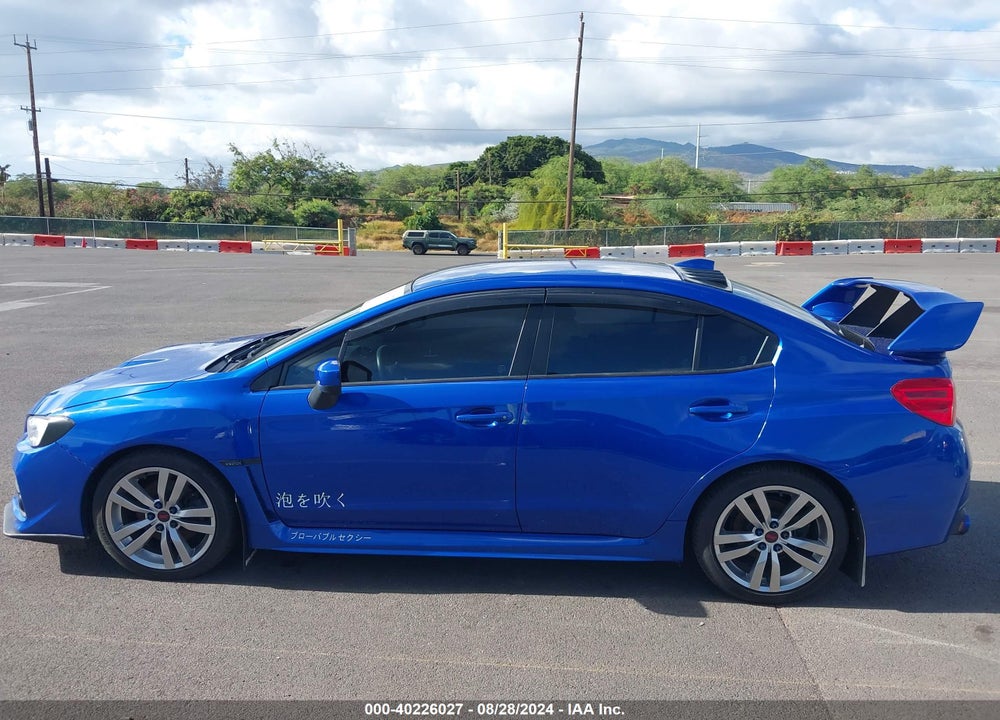 2015 SUBARU WRX VIN: JF1VA1A65F9827742