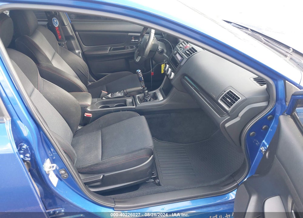2015 SUBARU WRX VIN: JF1VA1A65F9827742