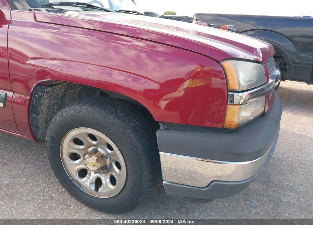 2005 CHEVROLET SILVERADO 1500 LS VIN: 1GCEC19XX5Z157234