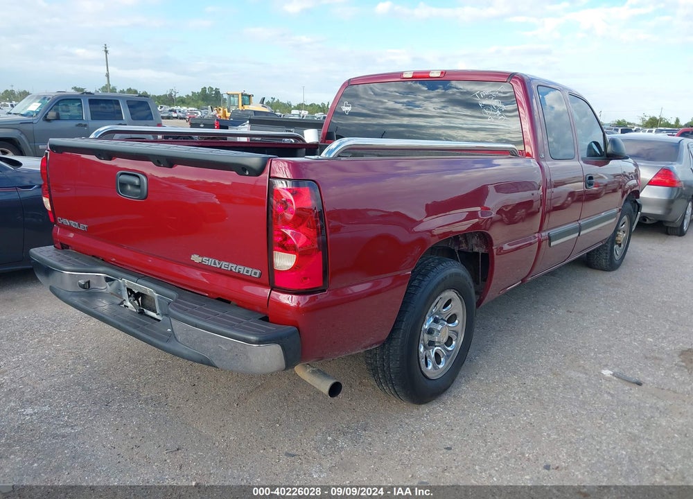 2005 CHEVROLET SILVERADO 1500 LS VIN: 1GCEC19XX5Z157234