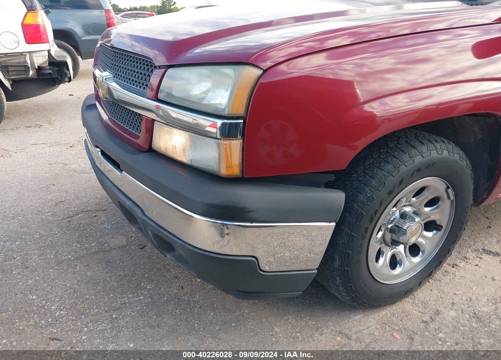 2005 CHEVROLET SILVERADO 1500 LS VIN: 1GCEC19XX5Z157234