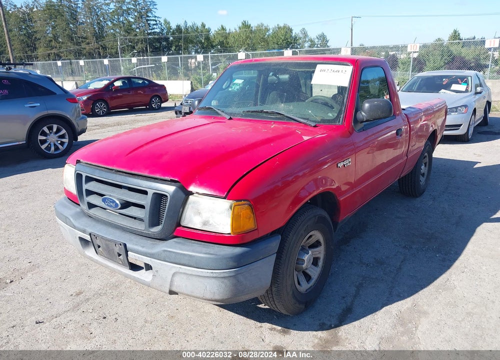 2004 FORD RANGER XL/XLT VIN: 1FTYR10D24PA46511