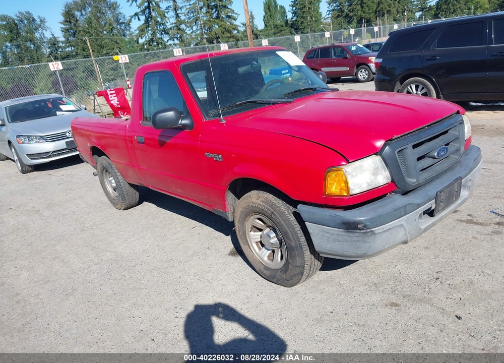 2004 FORD RANGER XL/XLT VIN: 1FTYR10D24PA46511