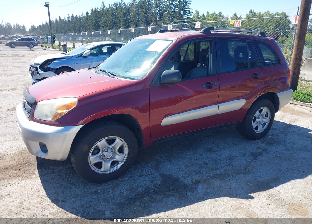 2004 TOYOTA RAV4 VIN: JTEGD20V240007267