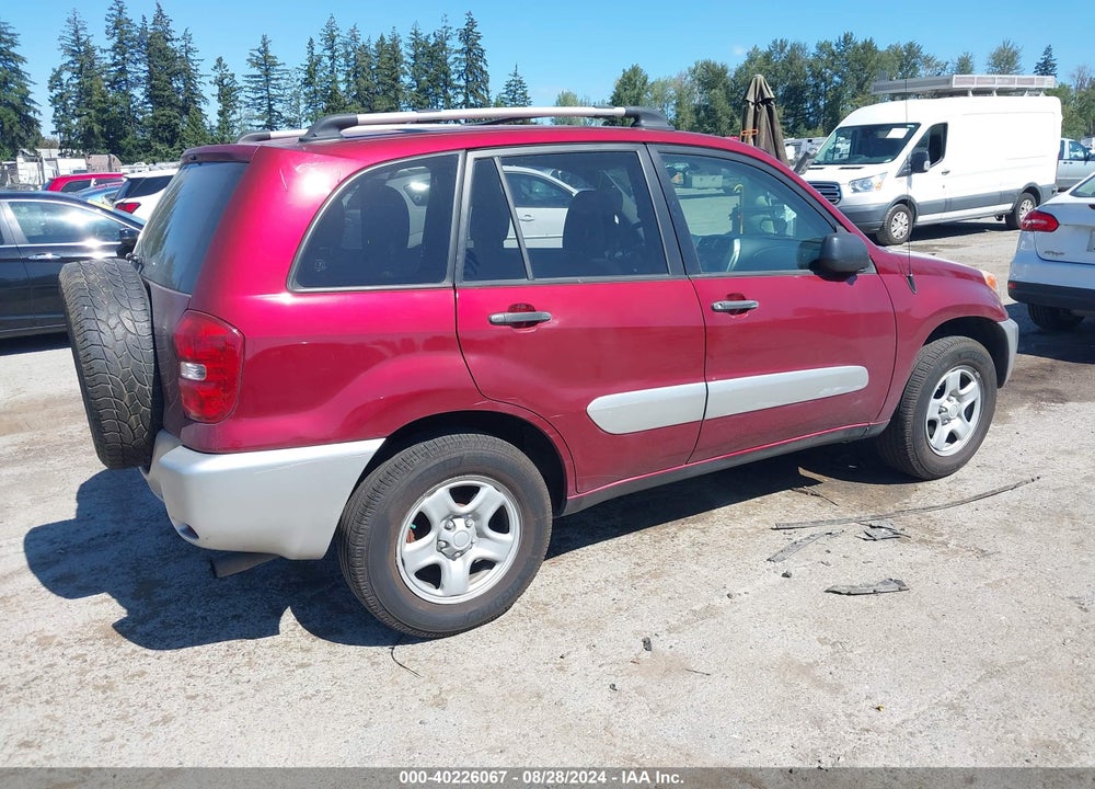 2004 TOYOTA RAV4 VIN: JTEGD20V240007267