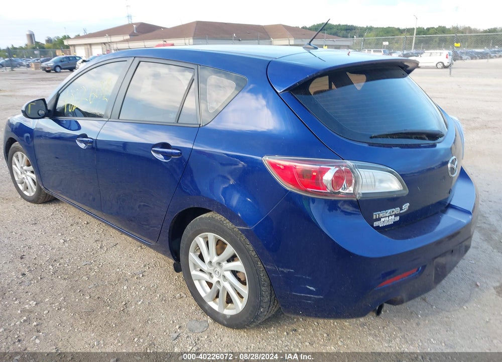 2012 MAZDA 3 I TOURING VIN: JM1BL1L77C1660632