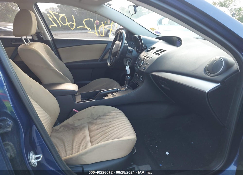 2012 MAZDA 3 I TOURING VIN: JM1BL1L77C1660632