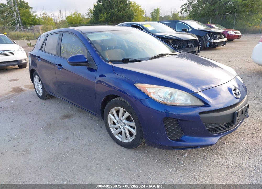 2012 MAZDA 3 I TOURING VIN: JM1BL1L77C1660632