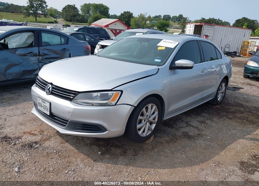 2014 VOLKSWAGEN JETTA 1.8T SE VIN: 3VWD07AJ1EM209296