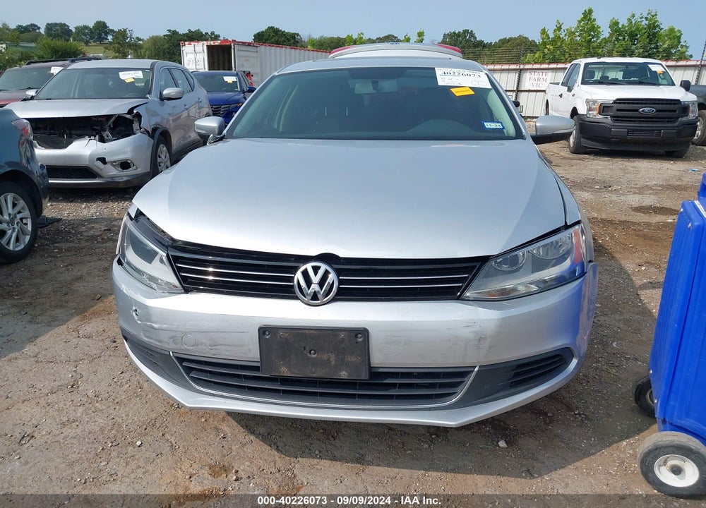 2014 VOLKSWAGEN JETTA 1.8T SE VIN: 3VWD07AJ1EM209296